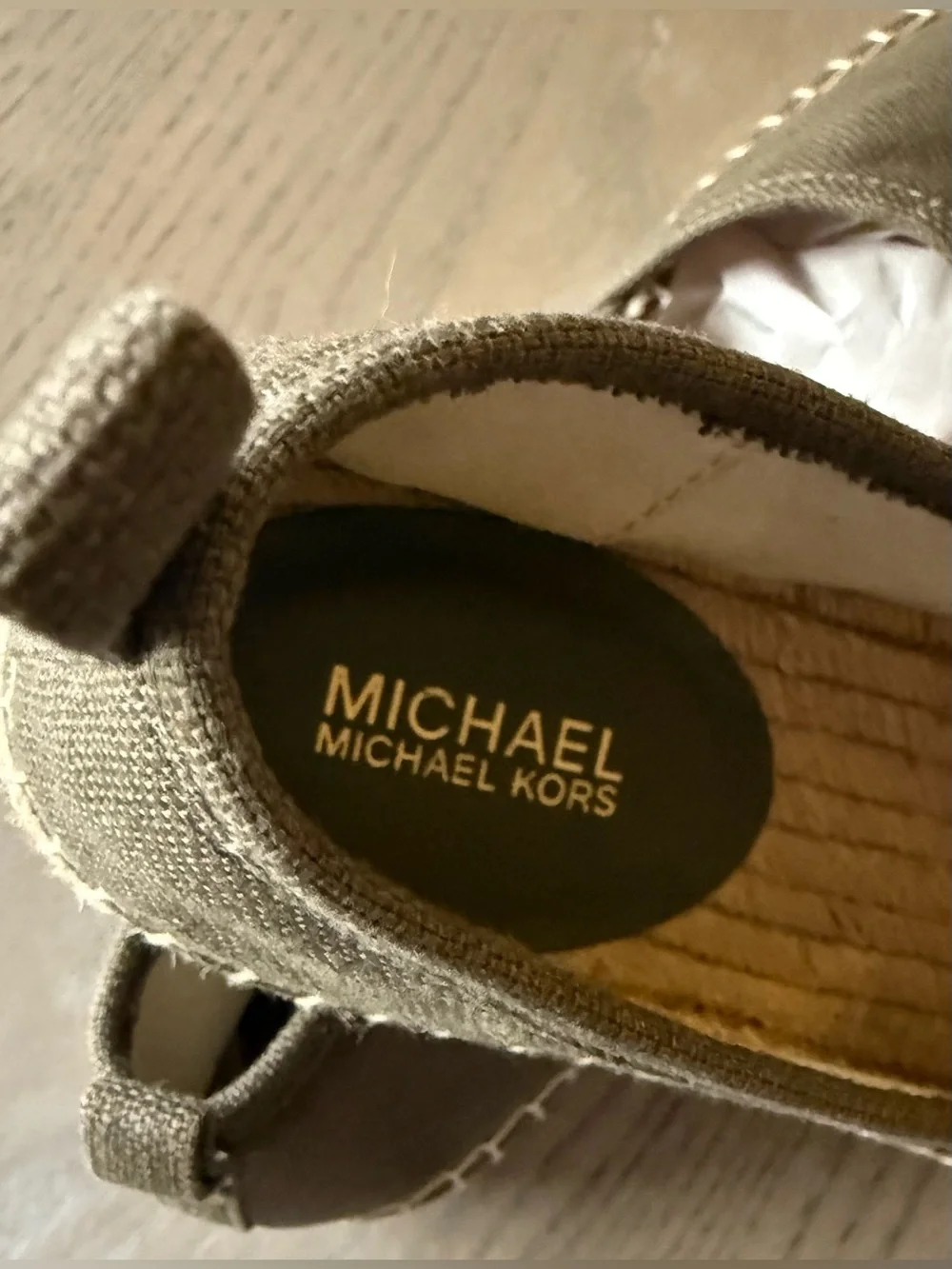 Michael Kors Espadrille Slip-On – Size 8